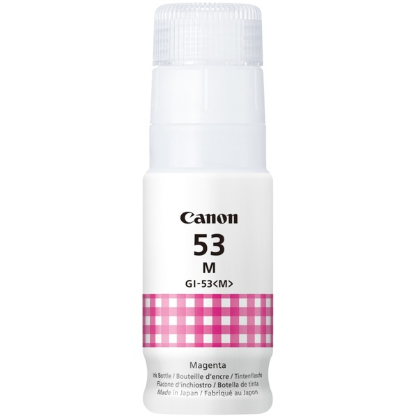 Canon GI-53 M Serbatoio compatibile , Inchiostro DYE Magenta, 8.000 pagine , 60ml PER CANON PIXMA G550 / PIXMA G650