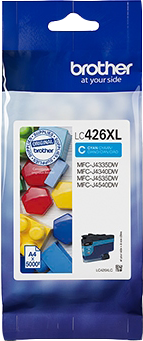 LC426XLC Cartuccia originale ciano Brother MFCJ4340DW - J4540DWXL
