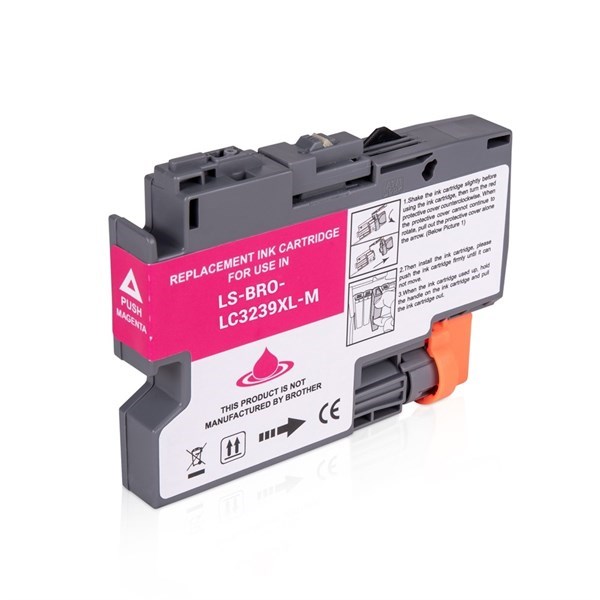 Cartuccia di ricambio Brother LC3239XLM colore magenta ALTA RESA