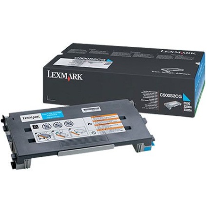 Toner Lexmark C500S2CG Ciano Originale