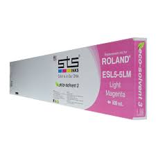 Cartuccia Roland  (ESL5-5LM ) magenta fotografico Originale. Contenuto 500 ml.