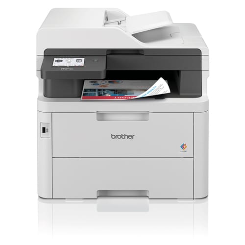 Brother MFC-L3760CDW, LED, Stampa a colori, 600 x 2400 DPI, Copia a colori, A4, Nero, Bianco