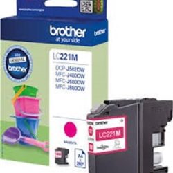 Cartuccia Brother LC221M Magenta Originale
