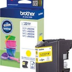 Cartuccia Brother LC221Y Giallo Originale