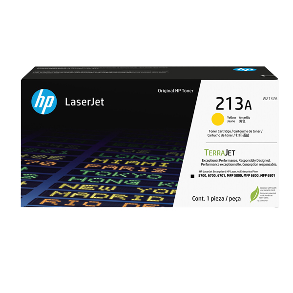 Toner HP 213A W2132A giallo Originale
